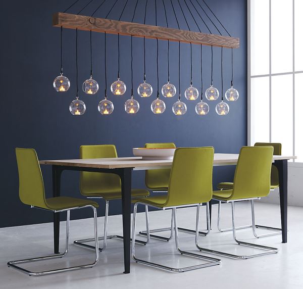 Sprout green dining chairs