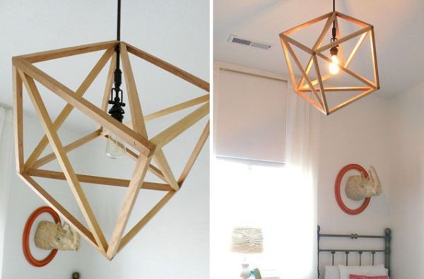 Vintage Cube Pendant Light