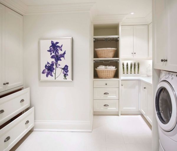 33 Laundry Room Shelving And Storage Ideas