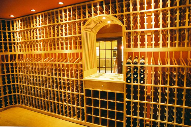 brilliant wine cellar in Penngrove California