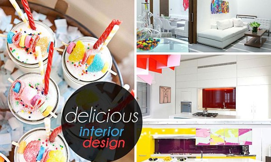 Delicious Interior Design Featuring Candy Colors and Bold Shapes