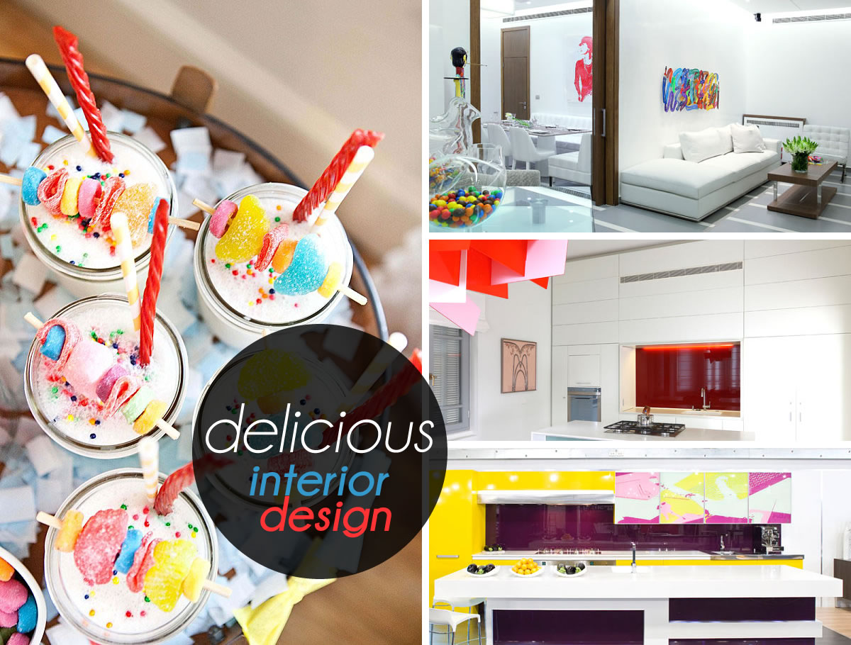 candy inspired interior design