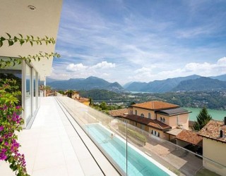 Luxurious Swiss Villa Sizzles With Spectacular Views And A Plush Interior