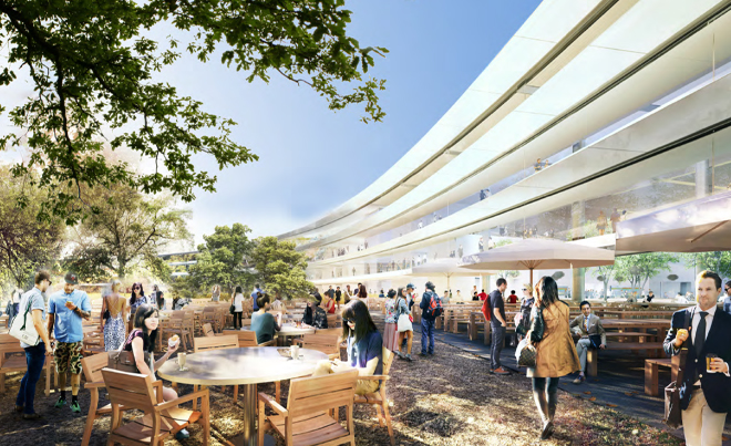 A look inside the future Apple headquarters