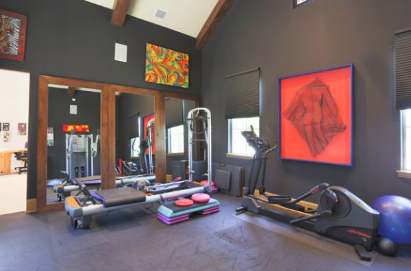 Gym paint best sale color ideas