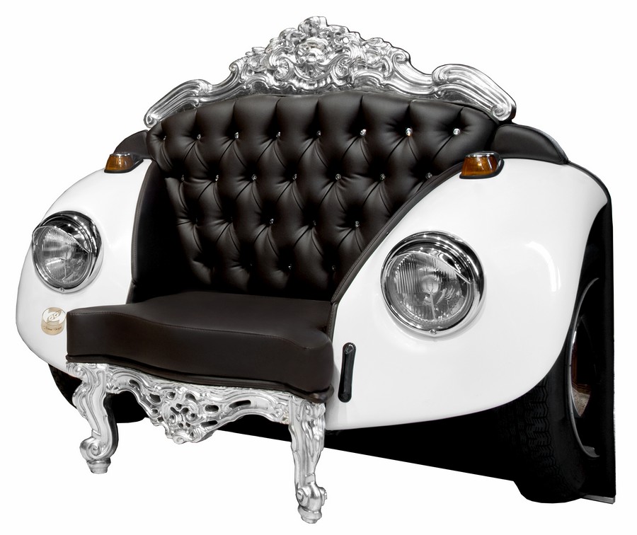 Car art armchair design