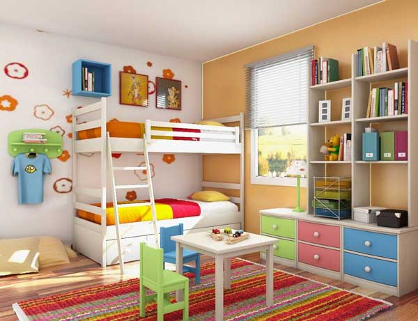 bunk bed interior design