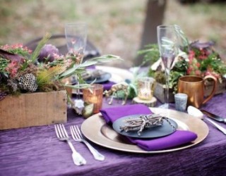 16 Thanksgiving Decor Ideas In Purple