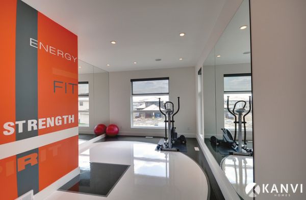 Custom Home Gym Design