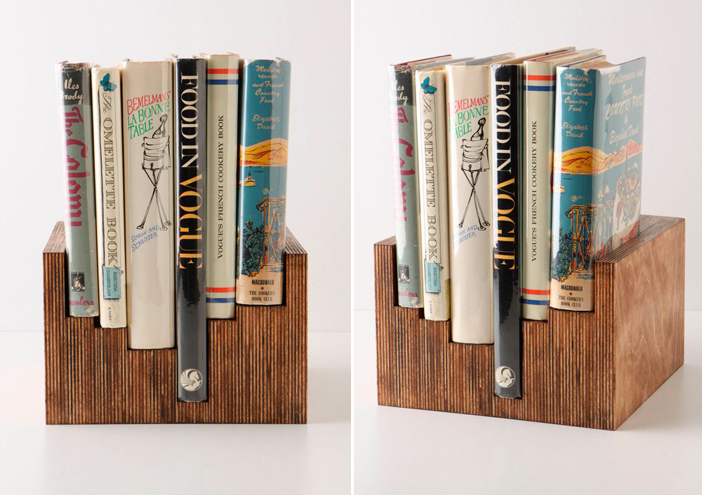 DIY plywood anthro bookcase