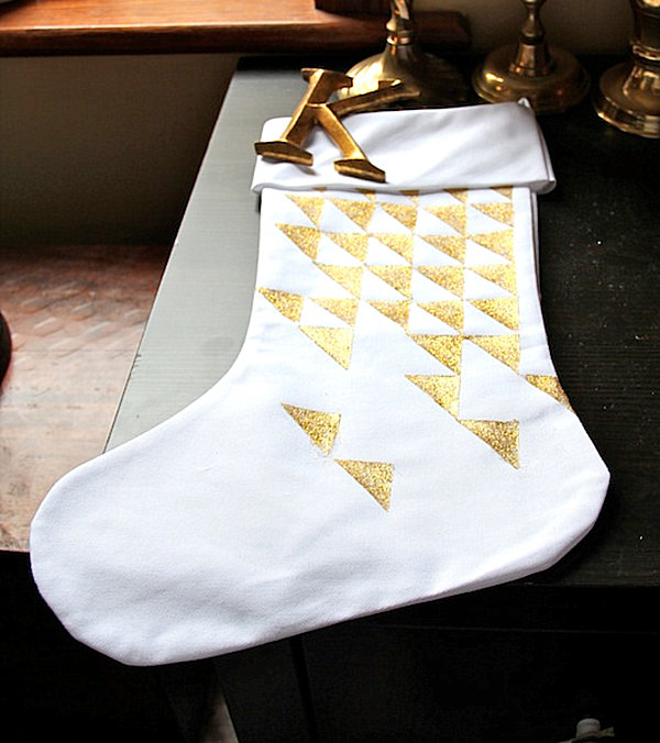 DIY triangle stocking