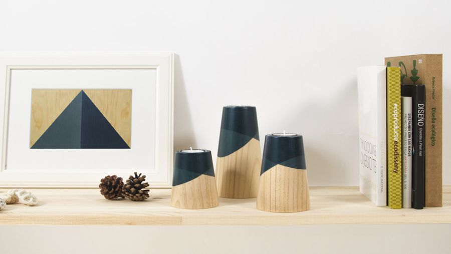 Etna mini candle holders for the holiday season