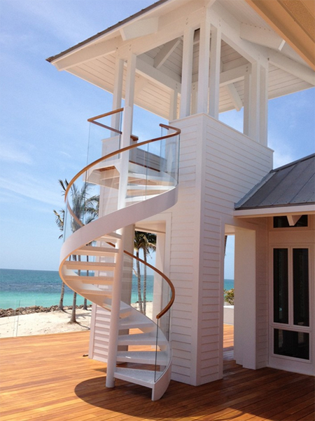 Well Done 1 Home Kits Small Spaces - Ocean View with Spiral Stairs