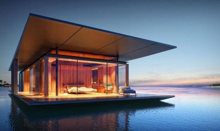 Sustainable Floating House Concept Delivers Magic on Water