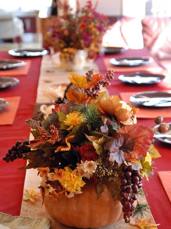 Fresh fall produce brings together a multitude of colors