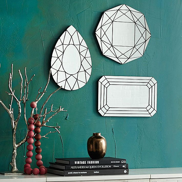 Gem-style mirrors