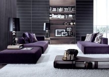 Gorgeous-living-room-in-purple-and-white-217x155