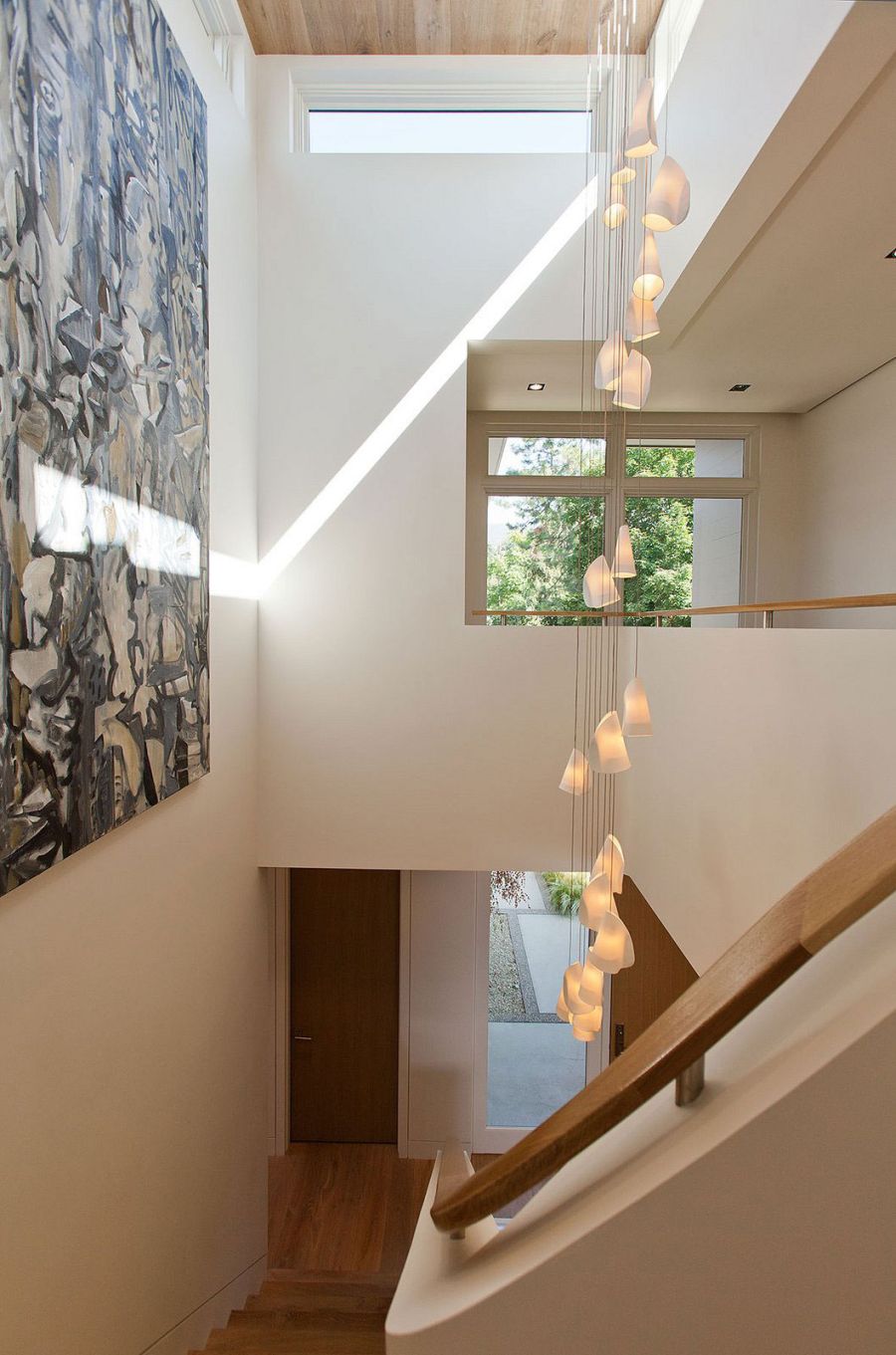 Gorgeous pendant lighting in the Canadian home