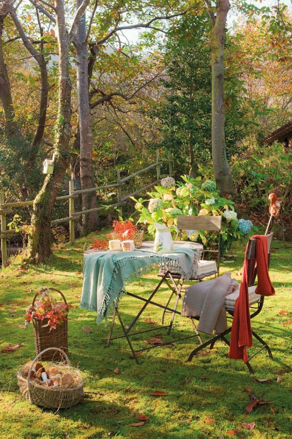 Have a lovely cup of tea under some green shade!