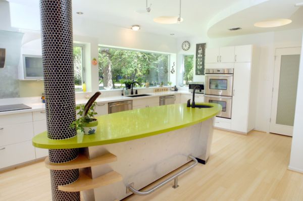 Innovative kitchen island design