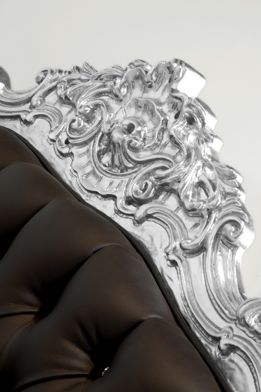 Intricate design of the car armchair