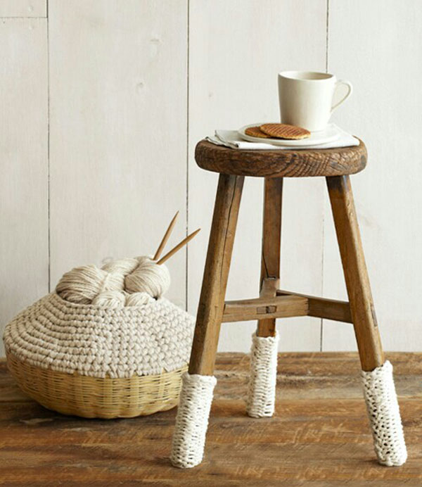 Knitted Furniture and Furnishings for Winter (9)