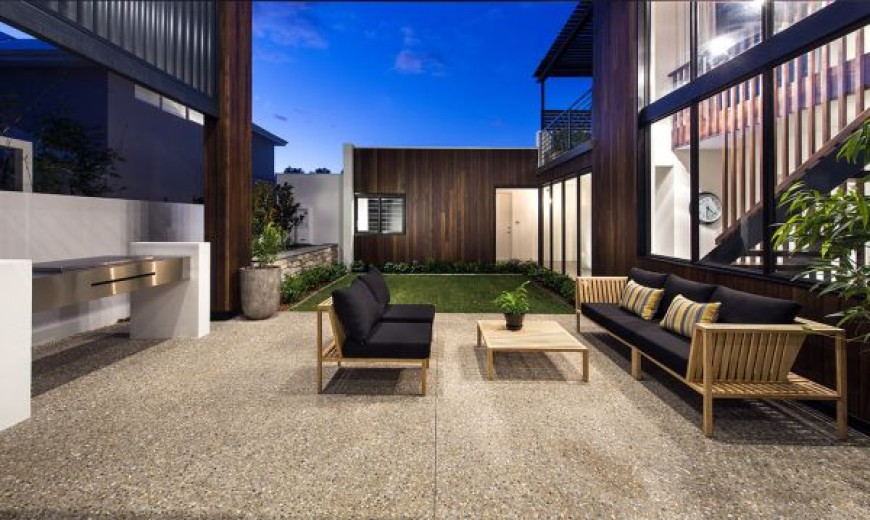 Ravishing Perth Residence Sports Sleek Design And A Sizzling Courtyard