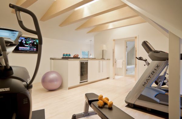 Lovely little Kitchenette combined with the home gym