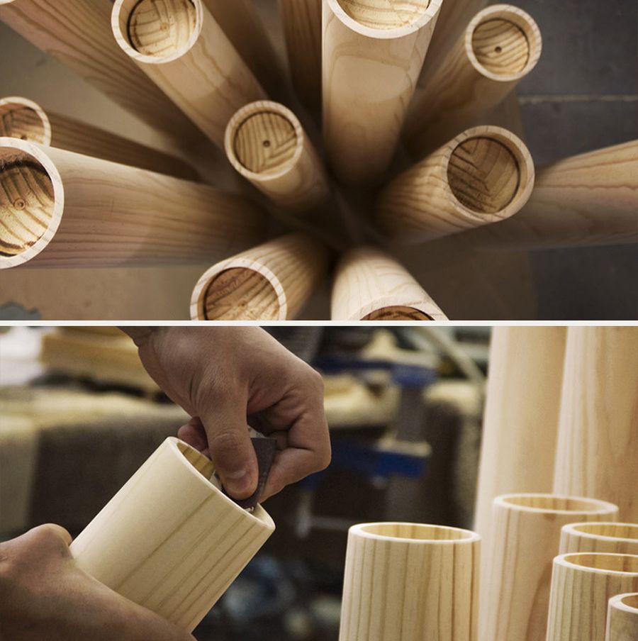 Making of the ETNA Candle holders