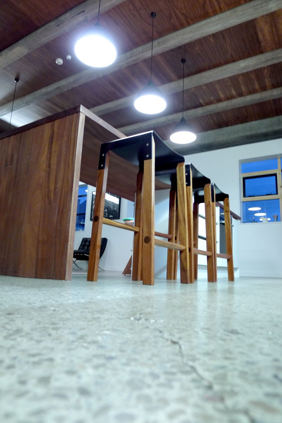 Modern kitchen stools