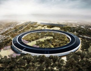 Apple’s Spaceship-Styled Headquarters Set To Make A Grand Visual Statement