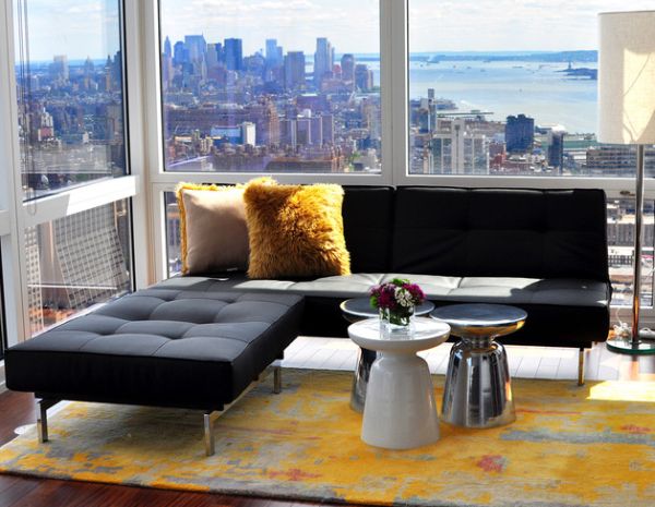 New York bachelor pad offers a woderful view of the city skyline