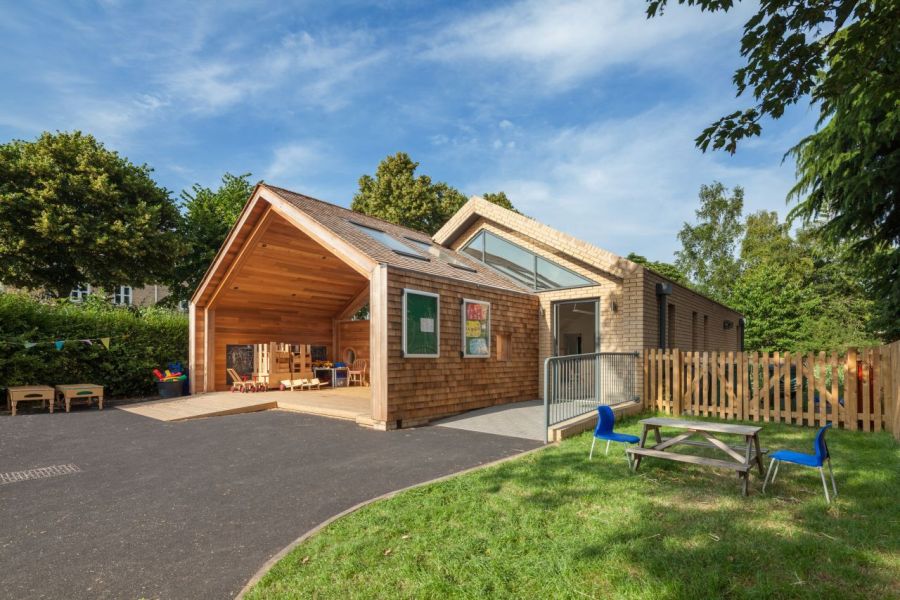 Open design of the new addition to the St Mary’s Infant School