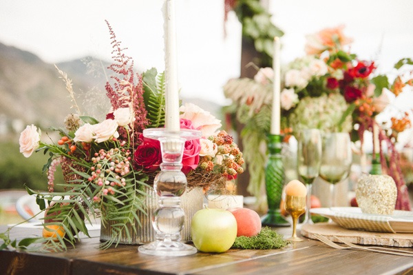 Opulent Thanksgiving table