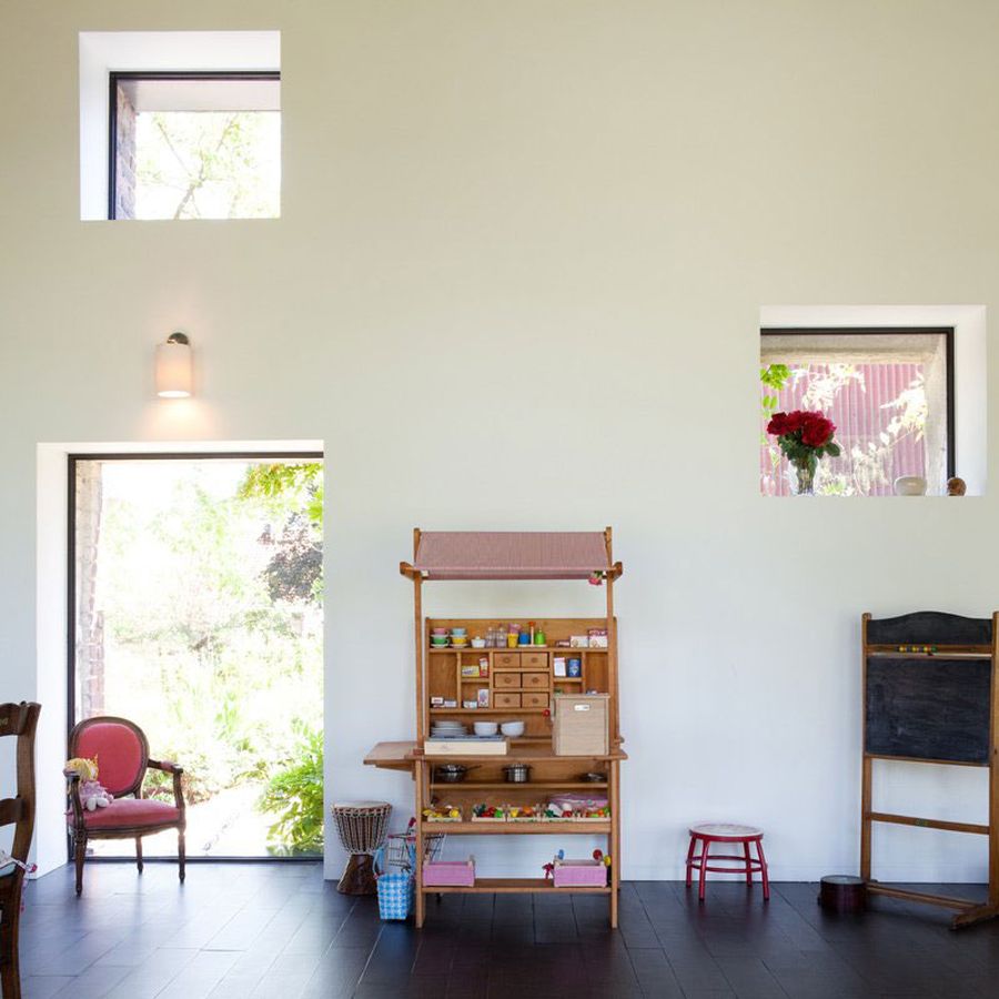 Playroom inside the fabulous farmhouse