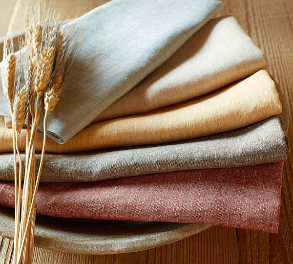 Set of linen napkins