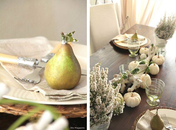 Shabby chic tablescape