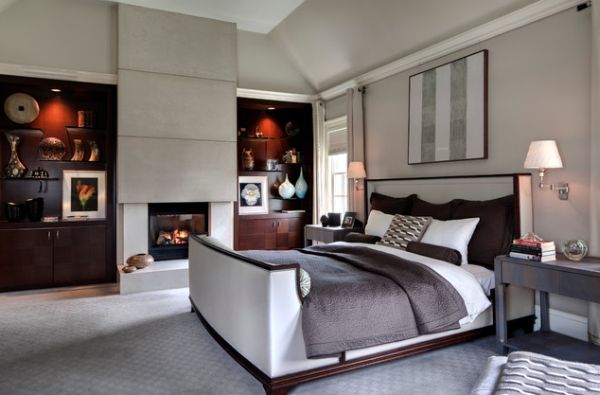 Sleek and modern take on the classic sleigh bed design