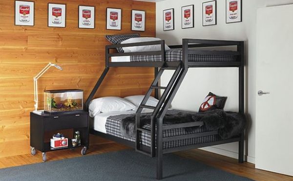 single twin bunk bed