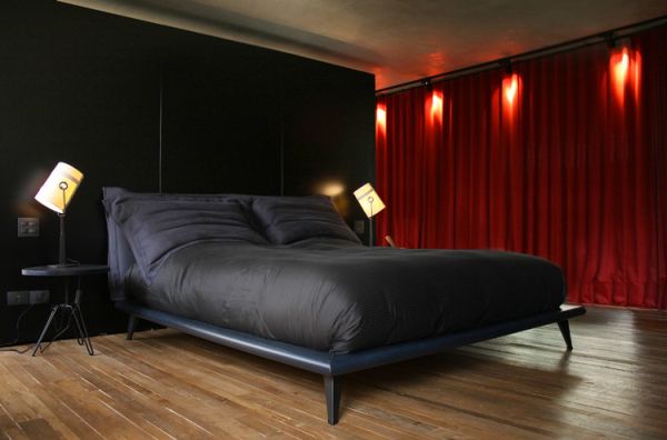 Stylish Sao Paulo bachelor pad bedroom