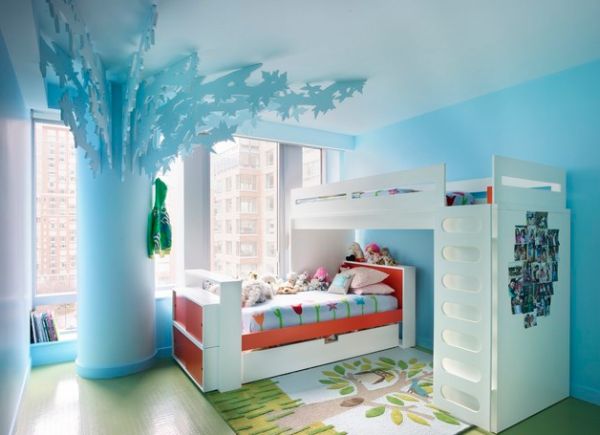 Modern Bunk Bed Design Ideas For Small, Bunk Bed Room Decorating Ideas