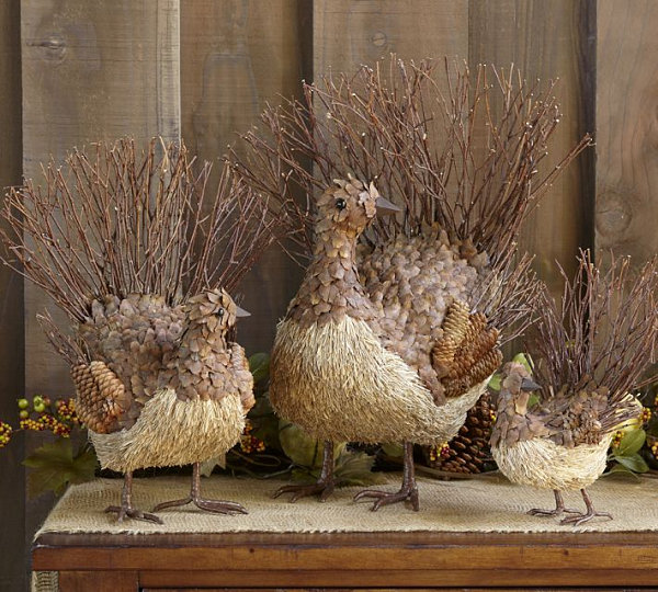 Twig turkeys