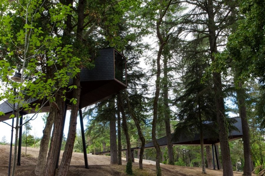 Two new tree houses at the  Pedras Salgadas Eco Resort