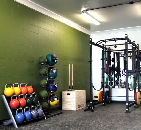 Home gym color ideas hot sale