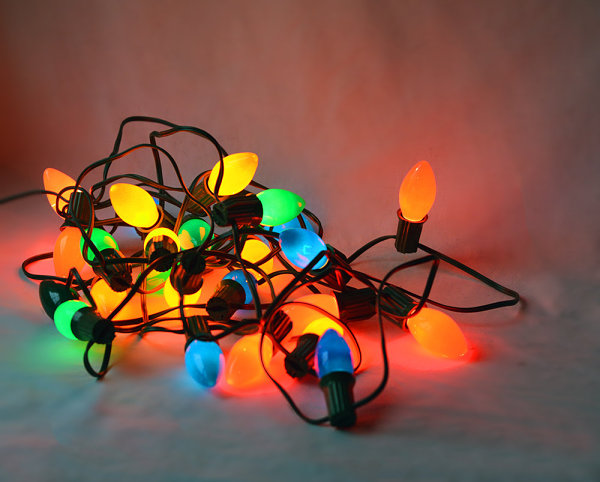 Vintage Christmas lights