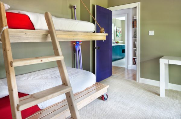 minimalist bunk bed design