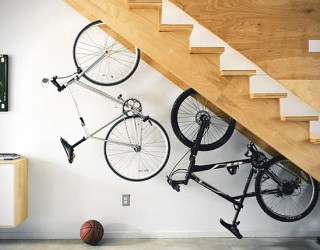 Upcycling Recycled Bicycles For Edgy Interior Street Art