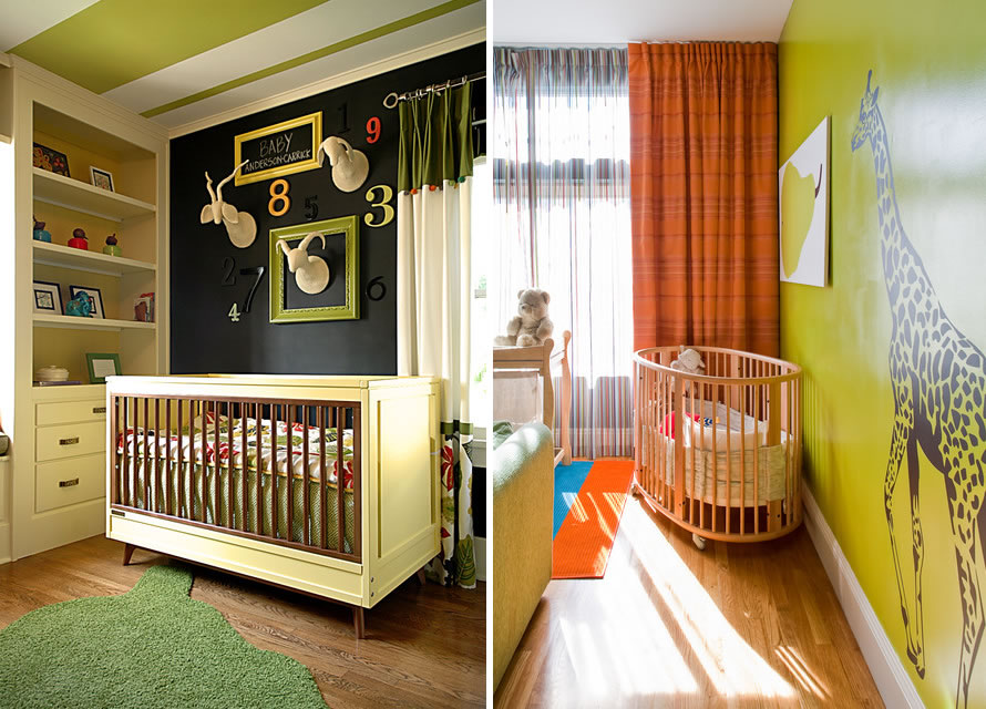 mint green nursery color scheme