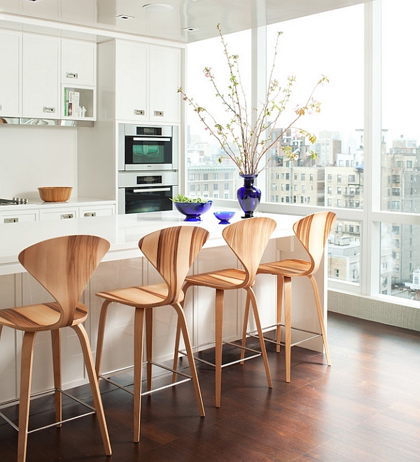 Captivating design of the Cherner barstools