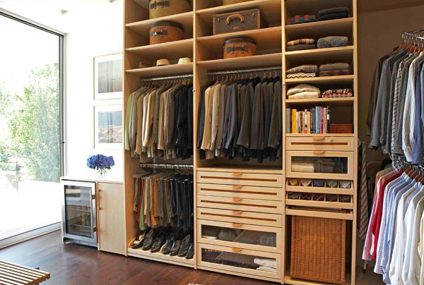 Closet organization idea